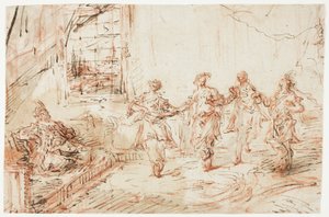 Cena de harém de Francesco Guardi