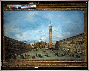 Praça de São Marcos, Veneza de Francesco Guardi