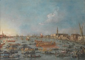 O Festival Bucintoro de Veneza de Francesco Guardi