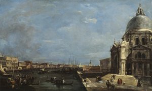 O Grande Canal, Veneza, c.1760 de Francesco Guardi