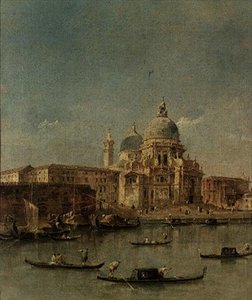 Veneza, Santa Maria della Salute de Francesco Guardi