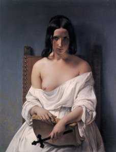 Italiano:  La Meditazione Meditação sobre a História de Itália de Francesco Hayez