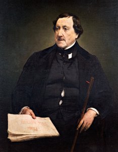 Retrato de Gioachino Rossini (Pesaro de Francesco Hayez