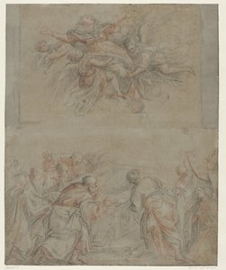 Ascensão de Maria de Francesco II Bassano