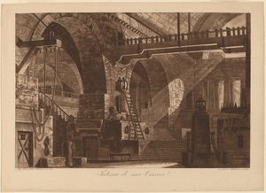 Interior de uma prisão de Francesco Inghirami, after Luigi Tasca