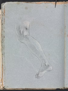 Verona Sketchbook: Perna esquerda (página 28) de Francesco Lorenzi