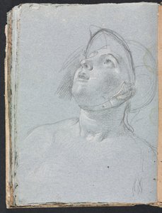 Caderno de desenhos de Verona: Soldado (página 96) de Francesco Lorenzi