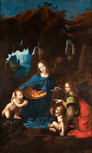 Virgem das Rochas de Borghetto, ca 1518-1520.