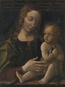 Virgem e o Menino de Francesco Napoletano (attributed to)