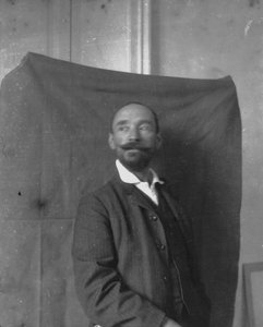 Francesco Paolo Michetti, autorretrato (foto p/b)