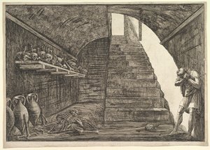 Cena da prisão.nd de Francesco Piranesi