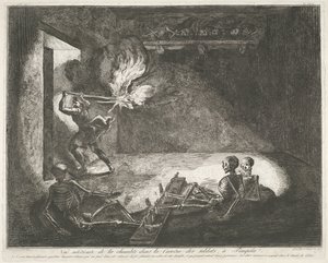 Soldatenkazerne te Pompeii
Antiguidades da Magna Graecia (título da série) de Francesco Piranesi