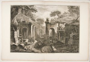 Vista da Porta dell de Francesco Piranesi