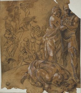 Retorno de Agamenon de Francesco Primaticcio
