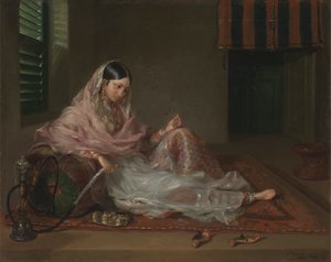 Reclinagem da Senhora Muçulmana de Francesco Renaldi