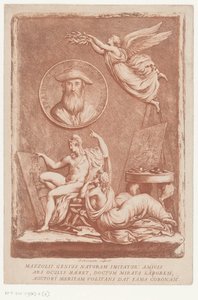 Alegoria do artista Francesco Mazzoli, conhecido como Parmigianino