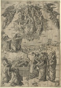 A Assunção da Virgem, c. 1495 de Francesco Rosselli