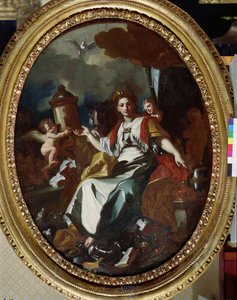 Alegoria da Europa (óleo sobre tela) de Francesco Solimena
