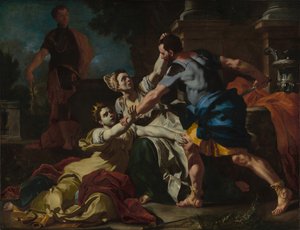 A morte de Messalina de Francesco Solimena