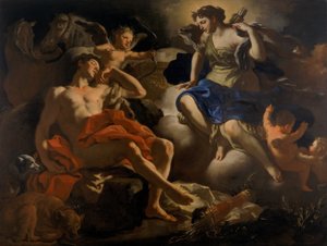 Diana e Endimião de Francesco Solimena