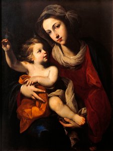 Madonna and Child de Francesco Solimena (1657-1747)