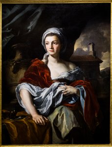 Retrato de uma mulher de Francesco Solimena