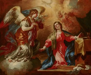 A Anunciação de Francesco Solimena