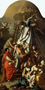 A Descida da Cruz, 1729 de Francesco Solimena