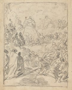 O Triunfo da Trindade (The Gloria) de Francesco Solimena