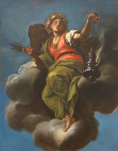Ásia, c. 1709 (óleo sobre tela) de Francesco Trevisani