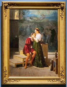 Raphael e Fornarina de Francesco Valaperta
