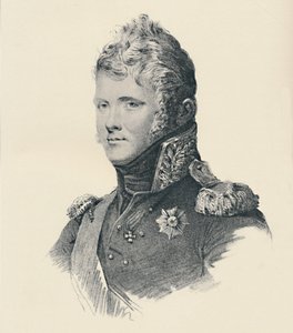 Alexandre I, imperador da Rússia, c1800, 1896 de Francesco Vendramini