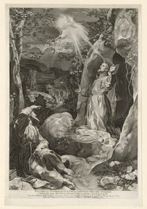 A estigmatização de São Francisco de Francesco Villamena
