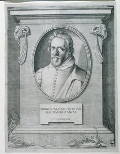 Inigo Jones (gravura) de Francesco Villamena
