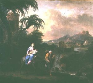 Voo para o Egipto de Francesco Zuccarelli