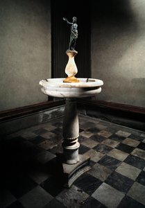 Sopa com estátua de São João Batista de Francesco da Sangallo