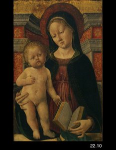 Nossa Senhora e o Menino de Francesco dai Libri