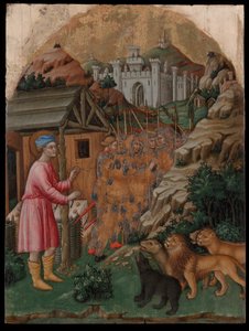 A fuga dos soldados enviados para capturar Santa Maria de Francesco de