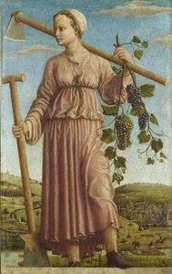 A Musa Polyhymnia, ca 1459. de Francesco del Cossa