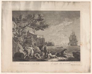 Números no mar
Paisagens com pescadores (título da série) de Francesco del Pedro