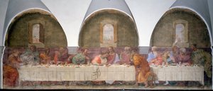 Última ceia (fresco