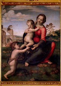 Virgem com criança e São João Batista (pintura