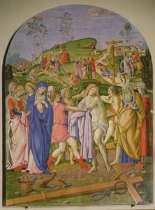 Jesus despojado das suas vestes de Francesco di Giorgio (attr. to) Martini