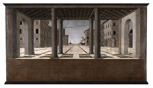 Alemão: Idealstadt Architectural Veduta de Francesco di Giorgio