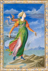 Alegoria de Cartago, c1448. de Francesco di Stefano Pesellino
