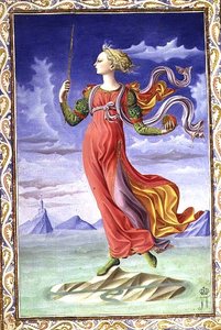 Alegoria de Roma, do Poema "De Secundo Bello Punico". de Francesco di Stefano Pesellino