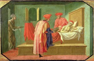 SS. Cosmas e Damian curando o doente de Francesco di Stefano Pesellino