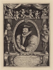 John Williams, Bispo de Lincoln, depois Arcebispo de York, c1621 (gravura) de Francis (after) Delaram
