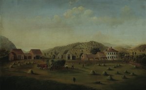 Leete Farm, West Claremont, Nova Hampshire, ca. 1822