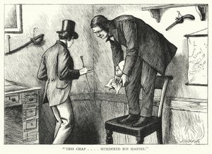 Ilustração para grandes expectativas de Charles Dickens (gravura) de Francis Arthur Fraser